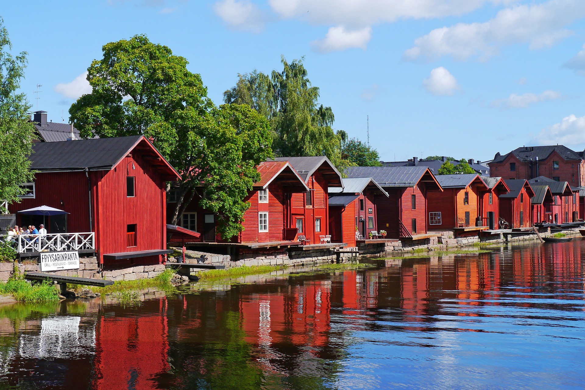 fińskie domy z drewna